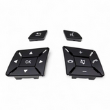 Set de Boutons de Volant multifonction de remplacement pour Mercedes GL X166  - 2012 à 2015