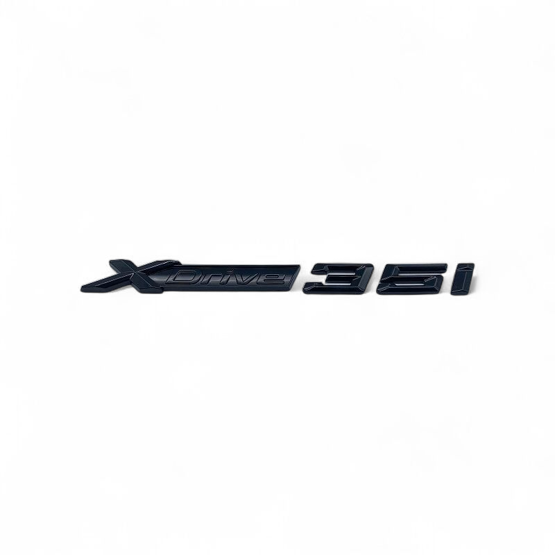 Logo de coffre noir Badge BMW X6 Xdrive 30d 35i 35d 40i 40d 50i