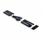 Badges Logos de coffre Noirs BMW Série 5 520d 525d 530d 535d 528i 535i E39 E60 F10