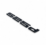 Badges Logos de coffre Noirs BMW Série 5 520d 525d 530d 535d 528i 535i E39 E60 F10