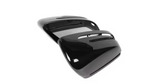 Coques de rétroviseurs noires brillantes Mercedes Classe E W212 (2010 - 2015)
