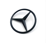 Emblème de coffre logo à l'étoile Mercedes-Benz Noir Brillant