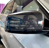 Coques de rétroviseurs look carbone pour Mercedes Classe E W212 (2009 - 2016)
