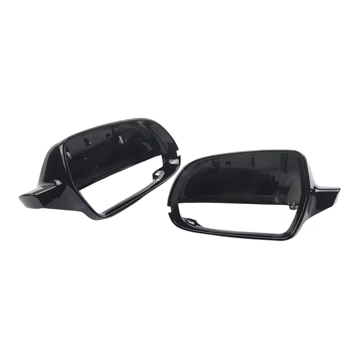 Coques de rétroviseurs noires brillantes pour Audi A3 8P (2008 à 2013)