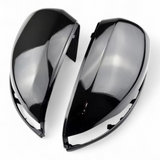 Coques de rétroviseurs noires brillantes Mercedes Classe C W205 (2014 - 2020)