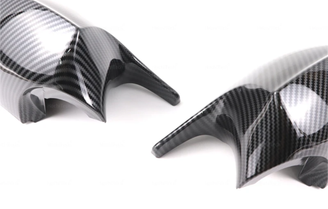 Coques de rétroviseurs type M3 look carbone pour BMW Série 3 E90 et E92 (2006 - 2012)