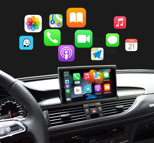 Autoradio connecté Boitier Android Auto et Apple CarPlay pour Audi A7 (2010 à 2018)