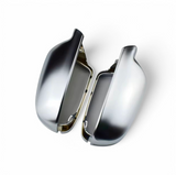 Coques de rétroviseurs Argent Mat Chrome pour Audi A4 B8 (2008 - 2015)