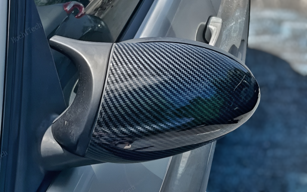 Coques de rétroviseurs type M3 look carbone pour BMW Série 3 E90 et E92 (2006 - 2012)