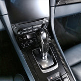 Pommeau sélecteur levier de vitesse PDK en fibre de carbone pour Porsche Boxster 981 - 2013 à 2016