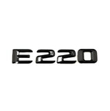 Emblèmes de coffres noirs logos Mercedes Classe E