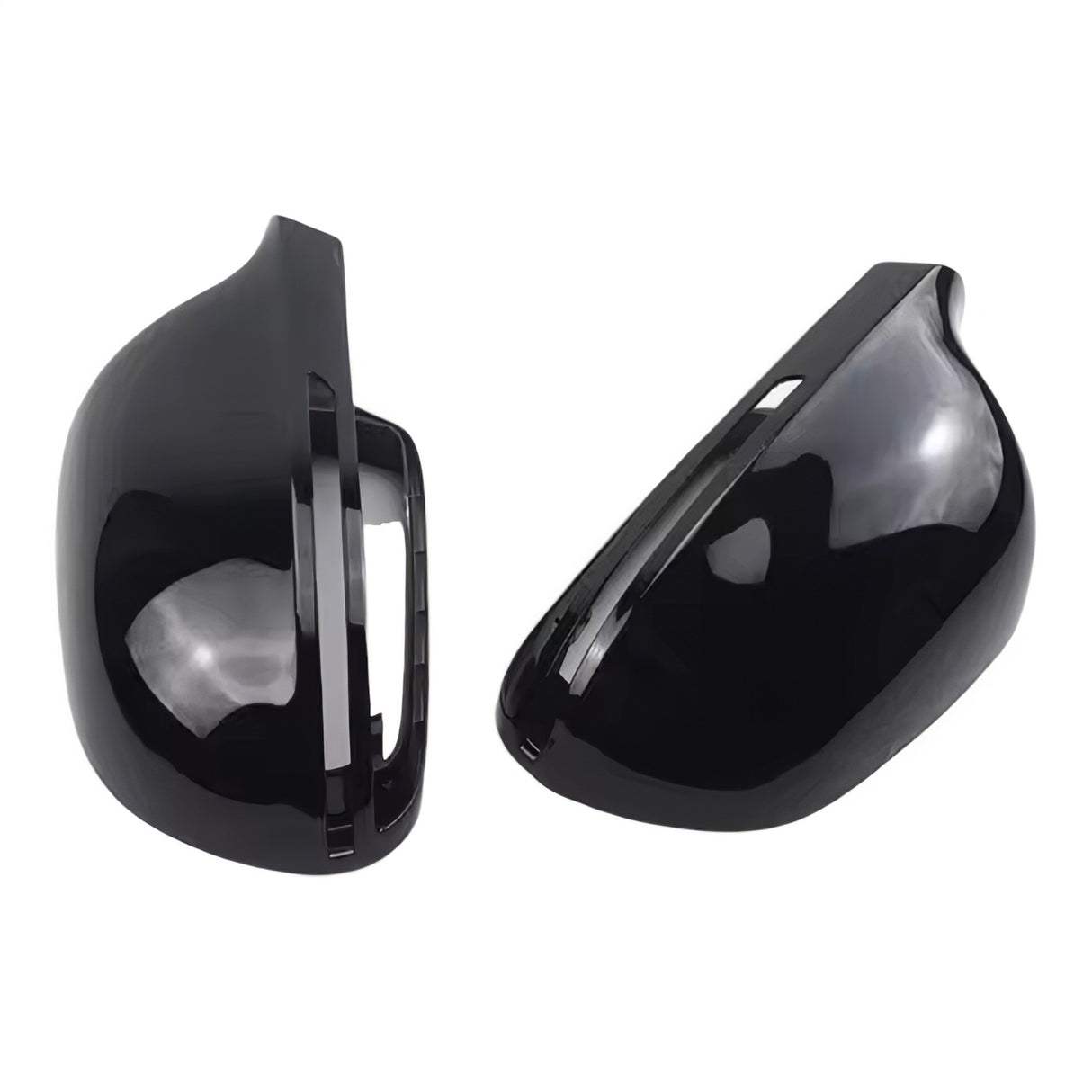 Coques de rétroviseurs noires brillantes pour Audi A3 8P (2008 à 2013)