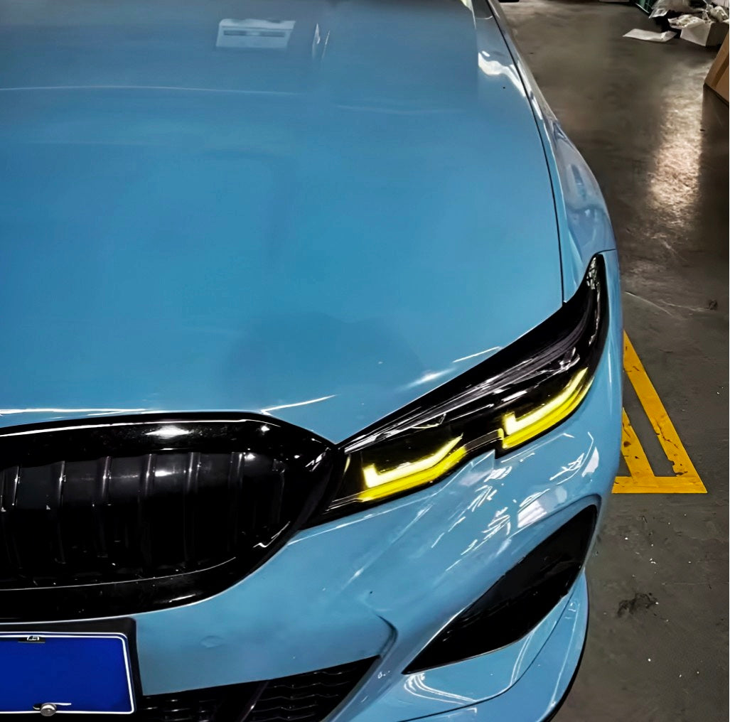 Kit Angel Eyes CSL Jaune pour BMW Série 3 G20 / M3 G80 (2019 à 2023)