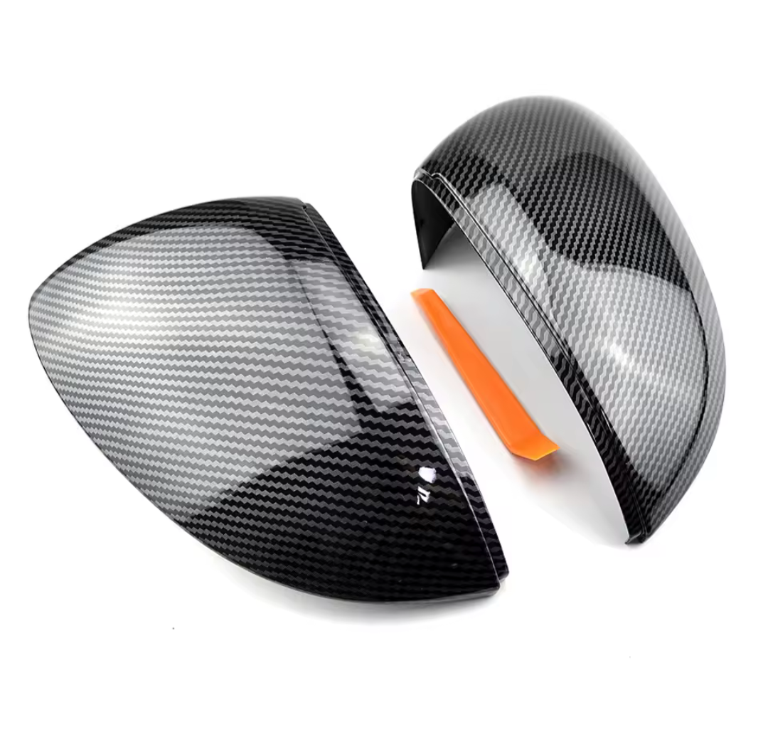 Coques de rétroviseurs finition carbone pour VW Golf 8 (2019 - Aujourd'hui)