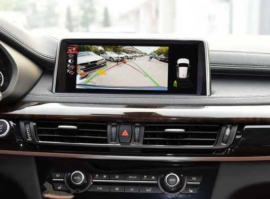 Boîtier Autoradio Android Auto et Apple CarPlay pour BMW X5 F15 NBT (2014 à 2020)