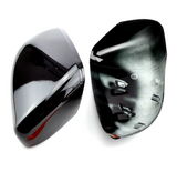 Coques de rétroviseurs noires brillantes pour VW Golf 6 (2008 - 2014)