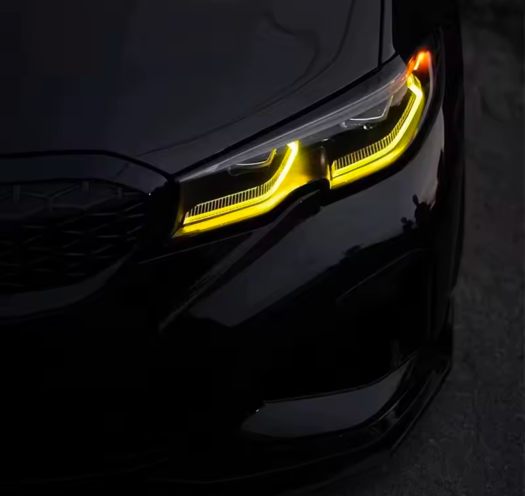 Kit Angel Eyes CSL Jaune pour BMW Série 3 G20 / M3 G80 (2019 à 2023)
