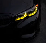 Kit Angel Eyes CSL Jaune pour BMW Série 3 G20 / M3 G80 (2019 à 2023)