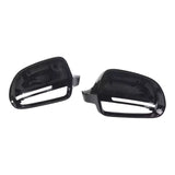 Coques de rétroviseurs noires brillantes pour Audi A3 8P (2008 à 2013)