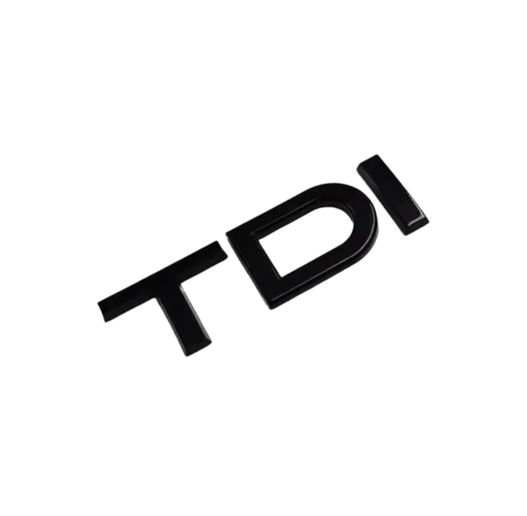Logo de coffre noir motorisation Badge AUDI 30 35 40 45 50 55 TDI