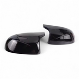 Coques de rétroviseurs type M Performance noires brillantes pour BMW X5 F15 (2014 - 2018)