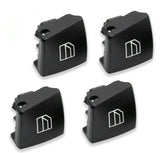 4 Boutons de platine lève-vitres conducteur pour Mercedes Classe GLA X156 (2010 - 2016)
