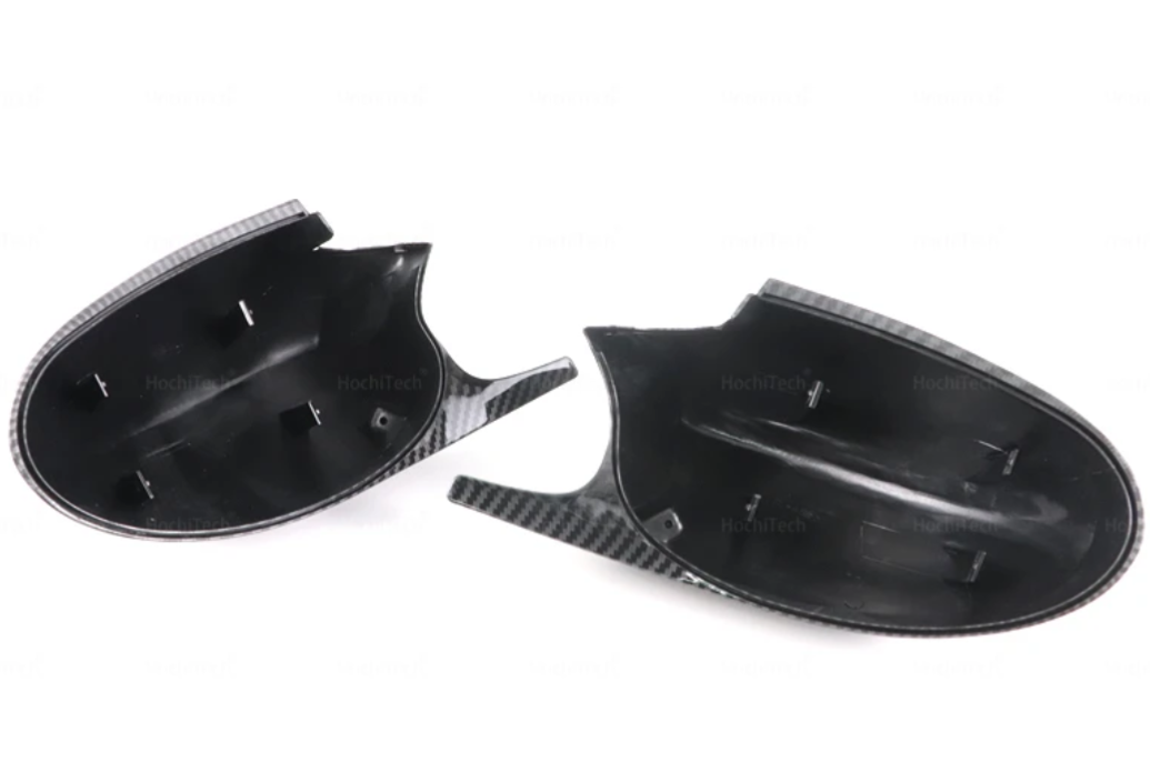 Coques de rétroviseurs type M3 look carbone pour BMW Série 3 E90 et E92 (2006 - 2012)