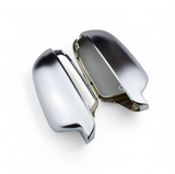 Coques de rétroviseurs Argent Mat Chrome pour Audi A4 B8 (2008 - 2015)