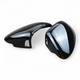 Coques de rétroviseurs noires brillantes pour VW Golf 8 (2020 - Aujourd'hui)