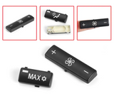 Set de boutons commande de climatisation/chauffage pour BMW Série 5 et M5 E39 (1996 - 2003)
