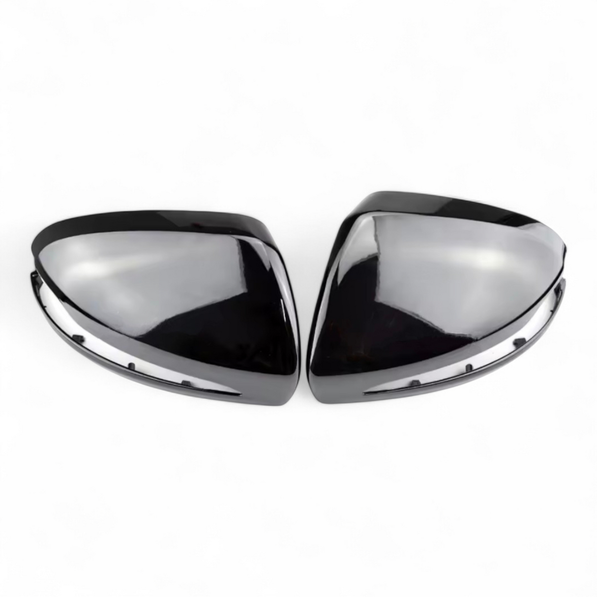 Coques de rétroviseurs noires brillantes Mercedes Classe C W205 (2014 - 2020)