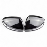 Coques de rétroviseurs noires brillantes Mercedes Classe C W205 (2014 - 2020)