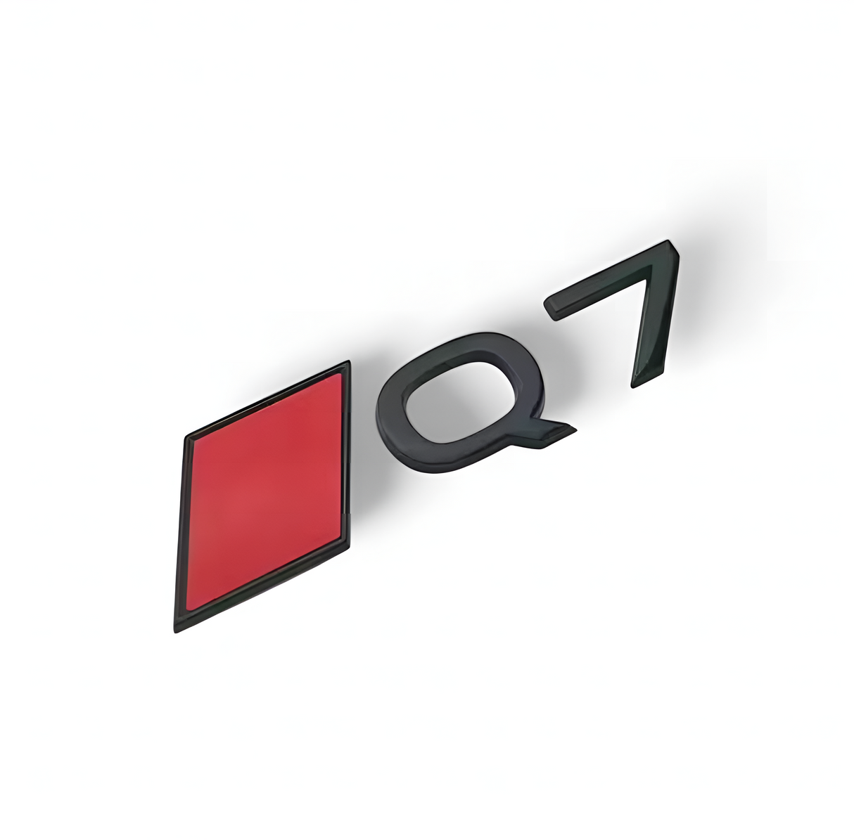 Logo de Coffre Noir Badge AUDI Q7 Black Edition