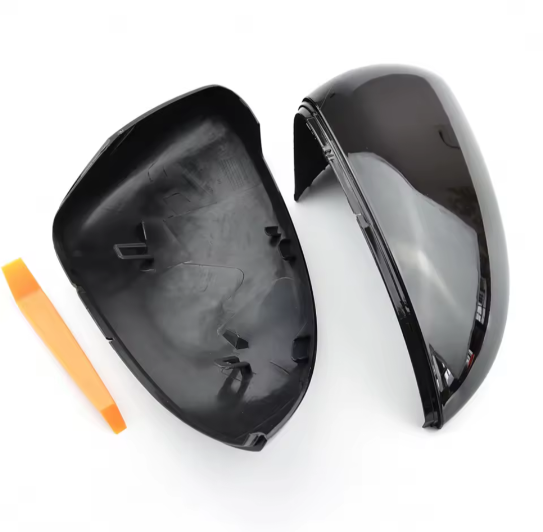 Coques de rétroviseurs noires brillantes pour VW Golf 7 (2012 - 2020)
