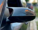 Coques de rétroviseurs type M3 look carbone pour BMW Série 3 E90 et E92 (2006 - 2012)