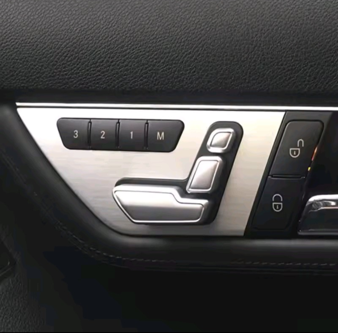 Boutons de réglage des sièges avant pour Mercedes Classe E W212 - 2009 à 2016