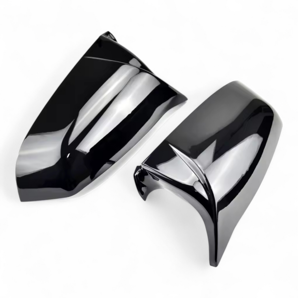 Coques de rétroviseurs type M Performance noires brillantes pour BMW Série 5 F10 (2010 - 2017)