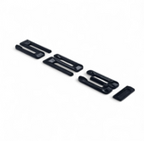 Badges Logos de coffre Noirs BMW Série 5 520d 525d 530d 535d 528i 535i E39 E60 F10