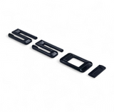 Badges Logos de coffre Noirs BMW Série 5 520d 525d 530d 535d 528i 535i E39 E60 F10