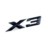Logo de coffre noir Badge BMW X3 Xdrive 20i 20d 28i 30i 30d 35i 35d
