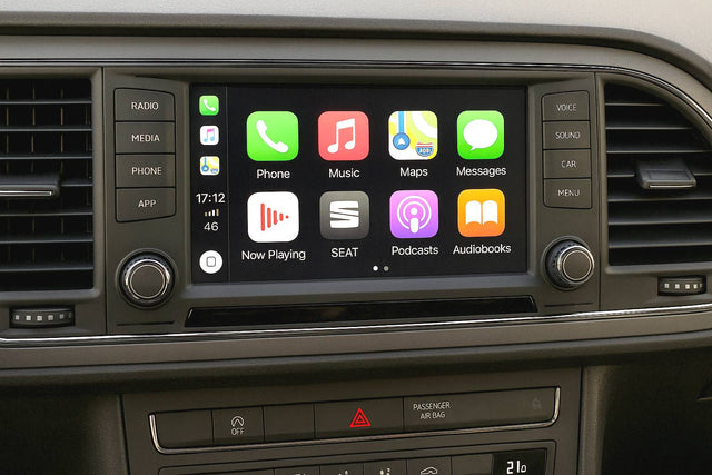 Autoradio connecté Tactile Android Auto et Apple CarPlay Seat Leon 5F (2012 à 2020)