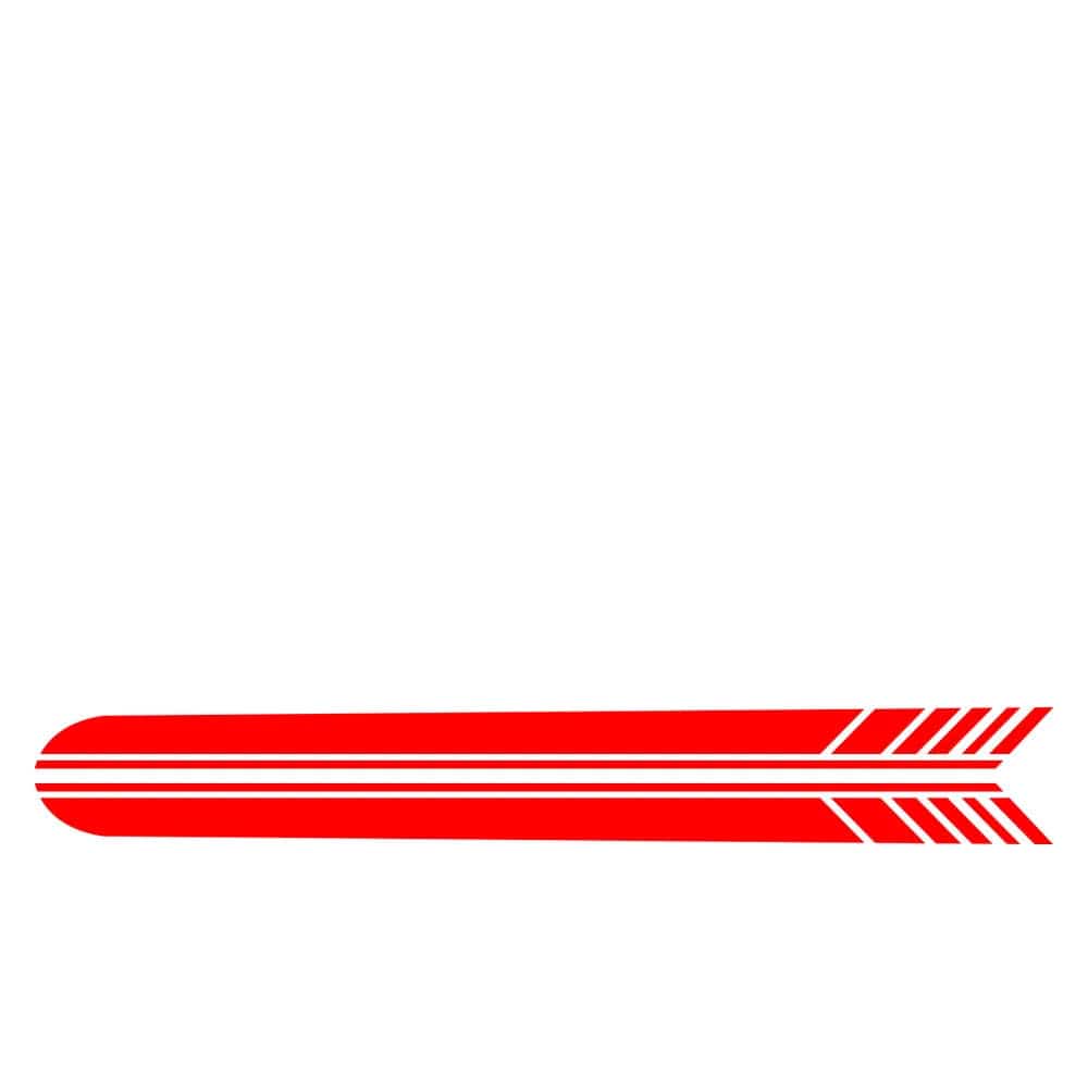 Side-Gloss Red / for Sedan W206 For Mercedes Benz C Class Edition 1 AMG Car Styling Hood Cover Decal Side Stripes Skirt Sticker W206 S206 2021 Accessories
