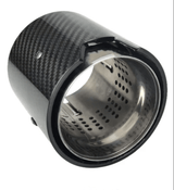 Embout d'échappement fibre de carbone BMW M look