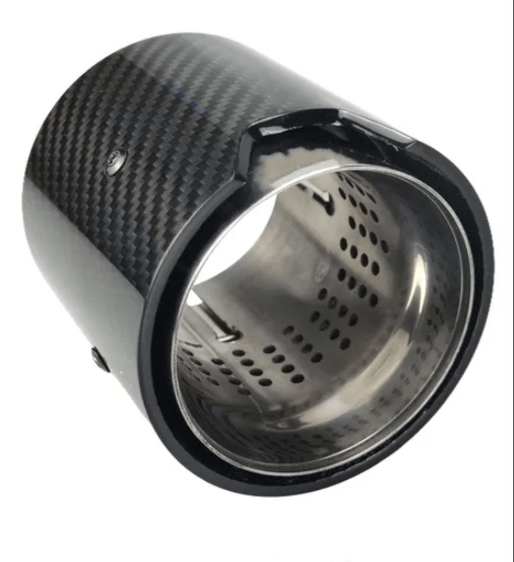 Embout d'échappement fibre de carbone BMW M look