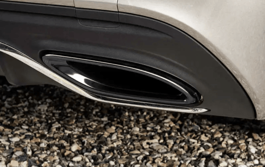 Embouts d'Echappement Performance Noirs pour Mercedes A B C CLS E GLC AMG Line (2014-2022)