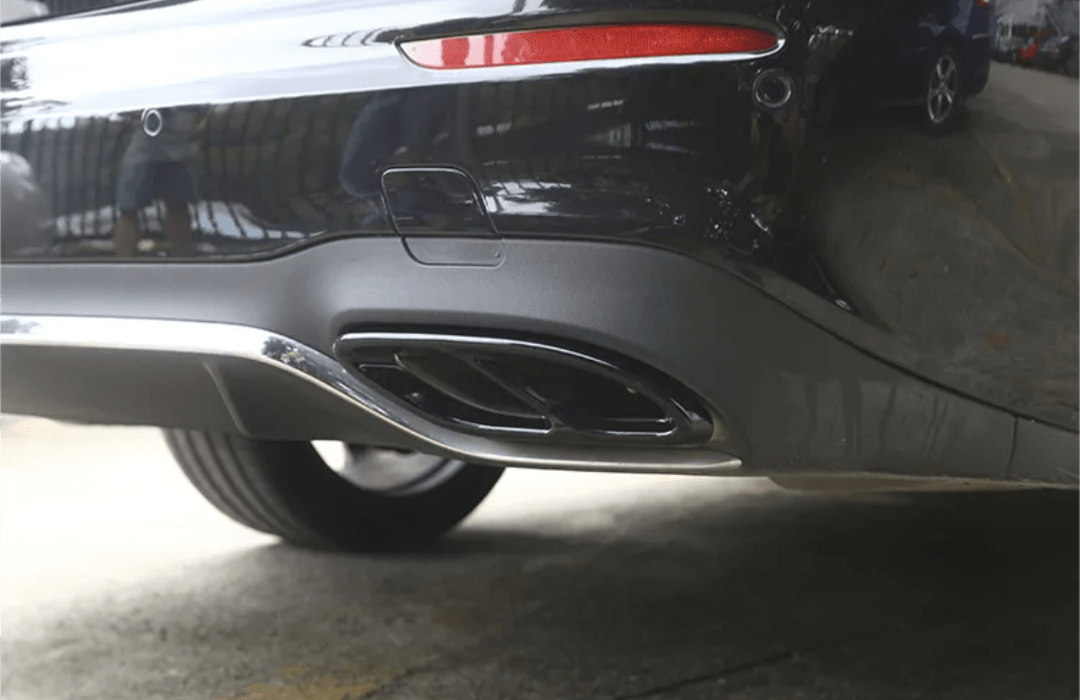 Embouts d'Echappement Performance Noirs pour Mercedes CLA C117 AMG Line (2013-2019)