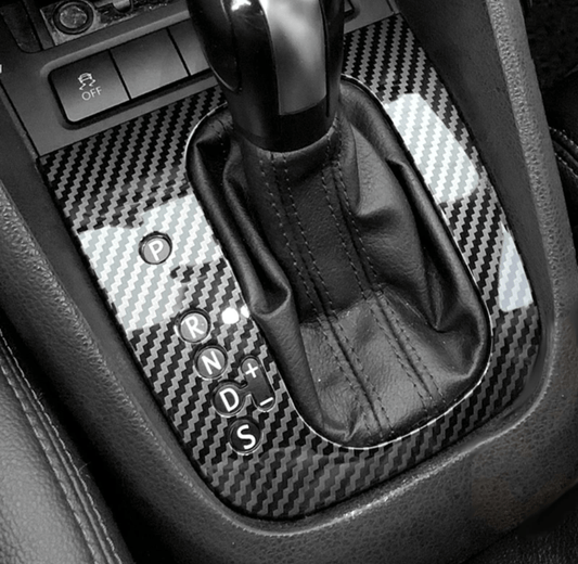 Entourage de levier de vitesse habillage intérieur carbone pour Volkswagen Golf 6