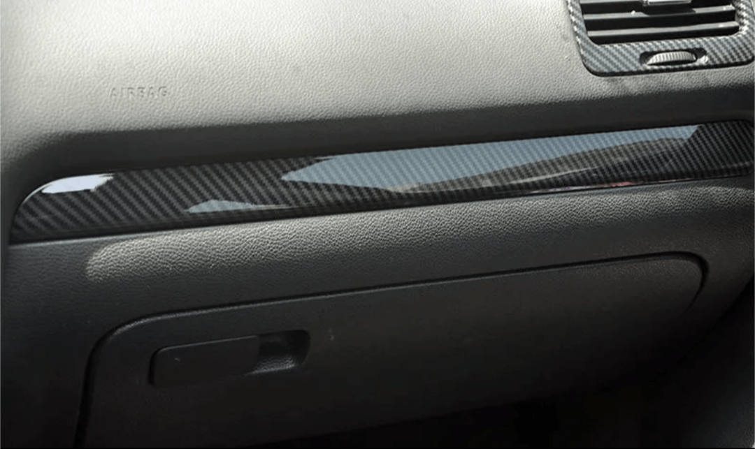 Garnitures de tableau de bord habillage intérieur carbone pour Volkswagen Golf 6