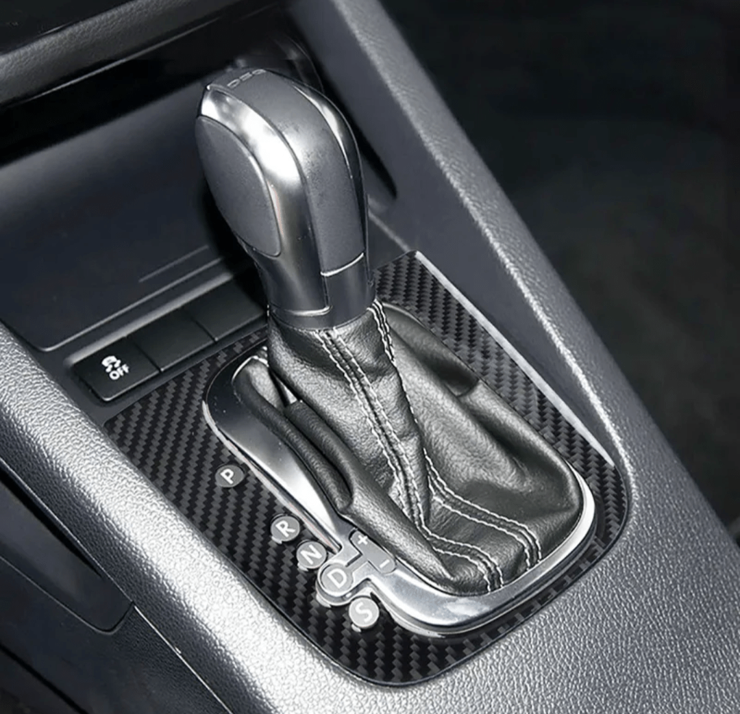 Type 2 Entourage de levier de vitesse habillage intérieur carbone pour Volkswagen Golf 6