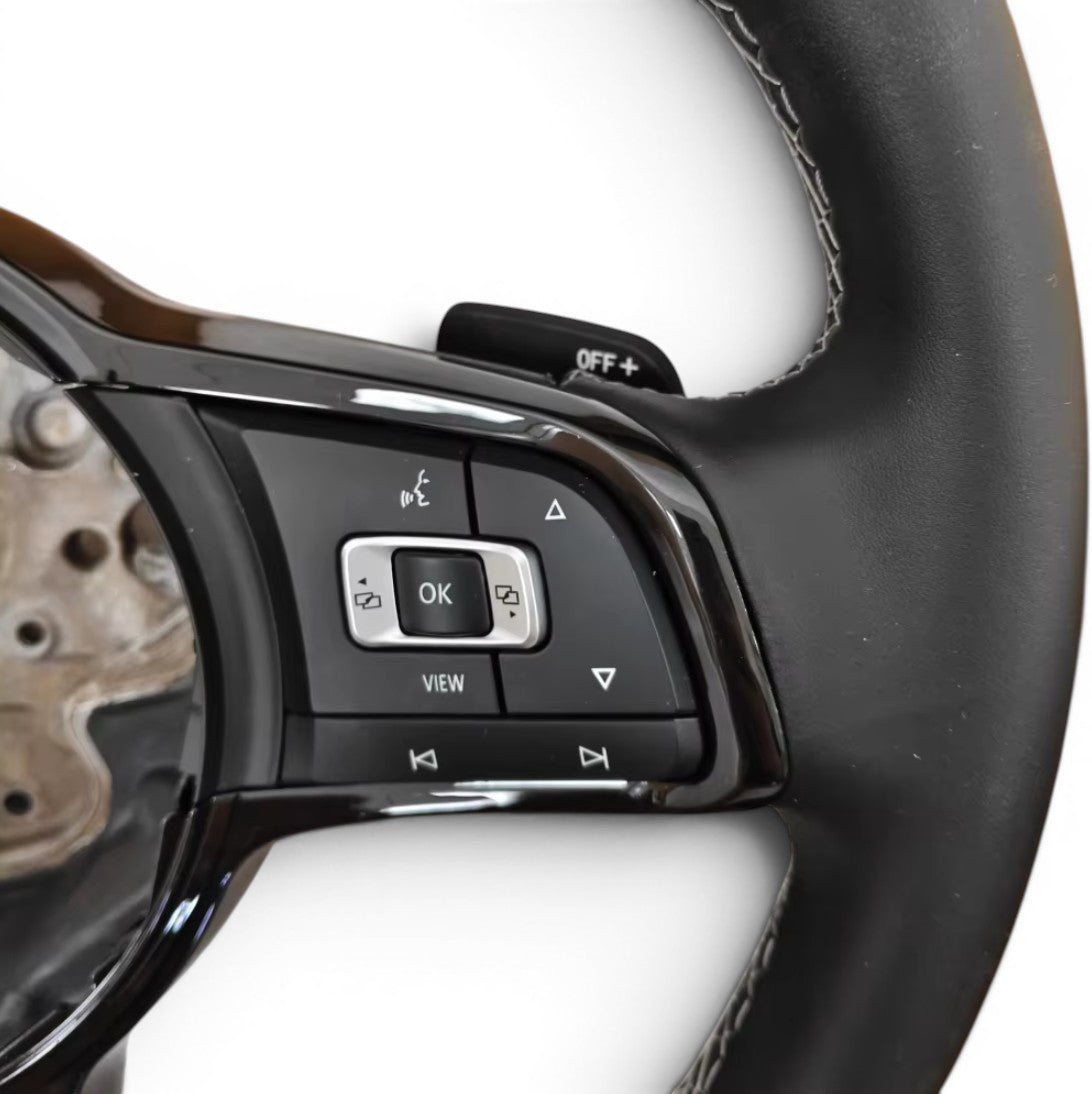 Volant à Méplat Performance Carbone Pour VW Golf 7 - 2012 à 2021